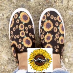 Sunflower canvas shoes